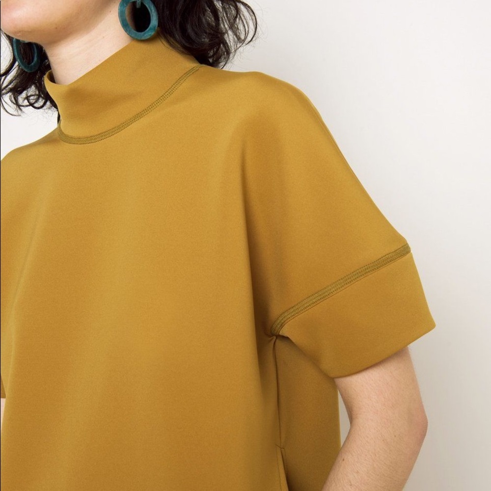 Rachel Comey Mustard Cuero Tunic